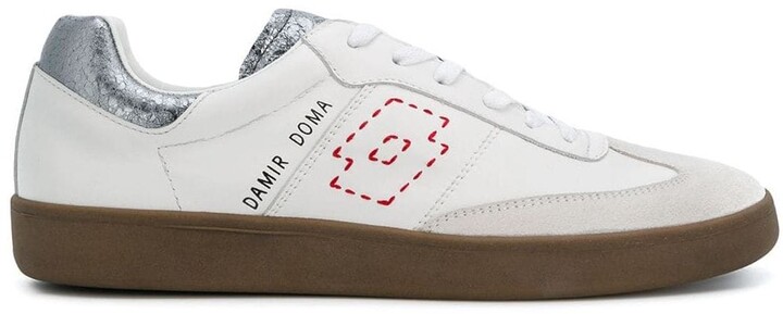 Damir Doma x LOTTO rounded toe lace-up trainers - ShopStyle Sneakers &  Athletic Shoes