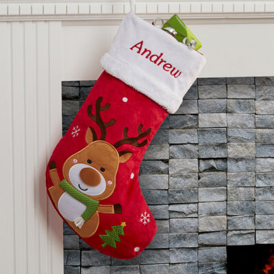 Personalization Mall Santa Claus Lane Personalized Stocking