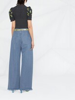 Thumbnail for your product : Cormio Oma floral-embroidered knit top