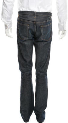 A.P.C. Flat Front Straight-Leg Jeans