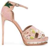Thumbnail for your product : Alexander McQueen hobnail platform sandals