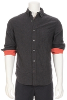 Thumbnail for your product : Relwen Double Flannel Button Down Shirt