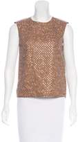 Thumbnail for your product : Brunello Cucinelli Embellished Sleeveless Top