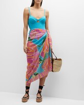 Thumbnail for your product : Trina Turk Poppy Woven Pareo Coverup