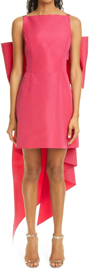 fit and flare silk dress