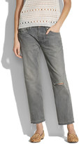 Thumbnail for your product : Chimala Grey Distressed Ankle Pants