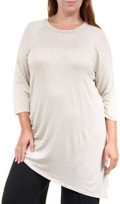 24/7 Comfort Apparel Side-Cinched Tunic