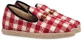 Thumbnail for your product : Gucci Tweed Horsebit Loafers