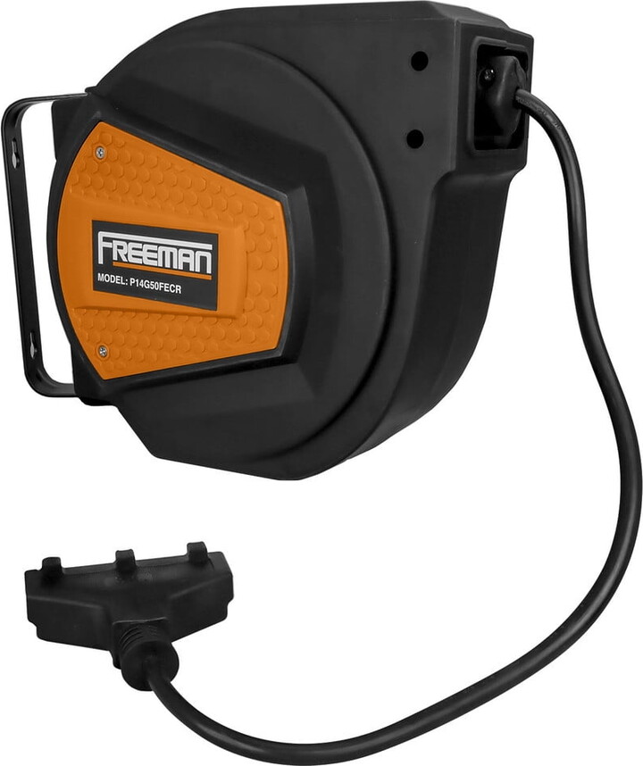 Freeman Tools Freeman P14G50FECR 14-Gauge 50' Retractable Extension Cord Reel