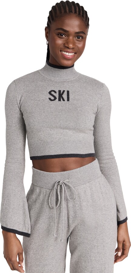 YEAR OF OURS Ski Bell Sleeve Sweater Crop