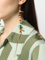 Thumbnail for your product : Marni Beaded Drop Earrings