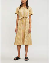 Thumbnail for your product : Sandro Stormy cotton-crepe dress