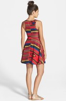 Thumbnail for your product : dee elle Textured Skater Dress (Juniors)