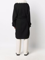 Thumbnail for your product : Stella McCartney Faux Fur Collar Coat