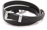 Thumbnail for your product : Michael Kors Maritime Link Triple Wrap Bracelet