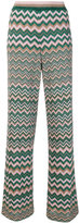 Thumbnail for your product : Missoni zig-zag glitter trousers