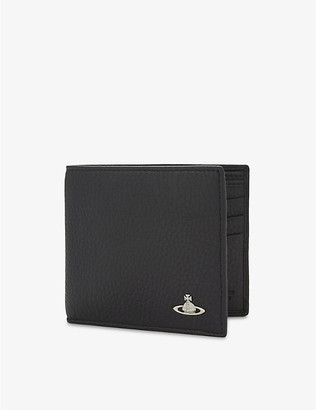 Vivienne Westwood Milano grained leather billfold wallet