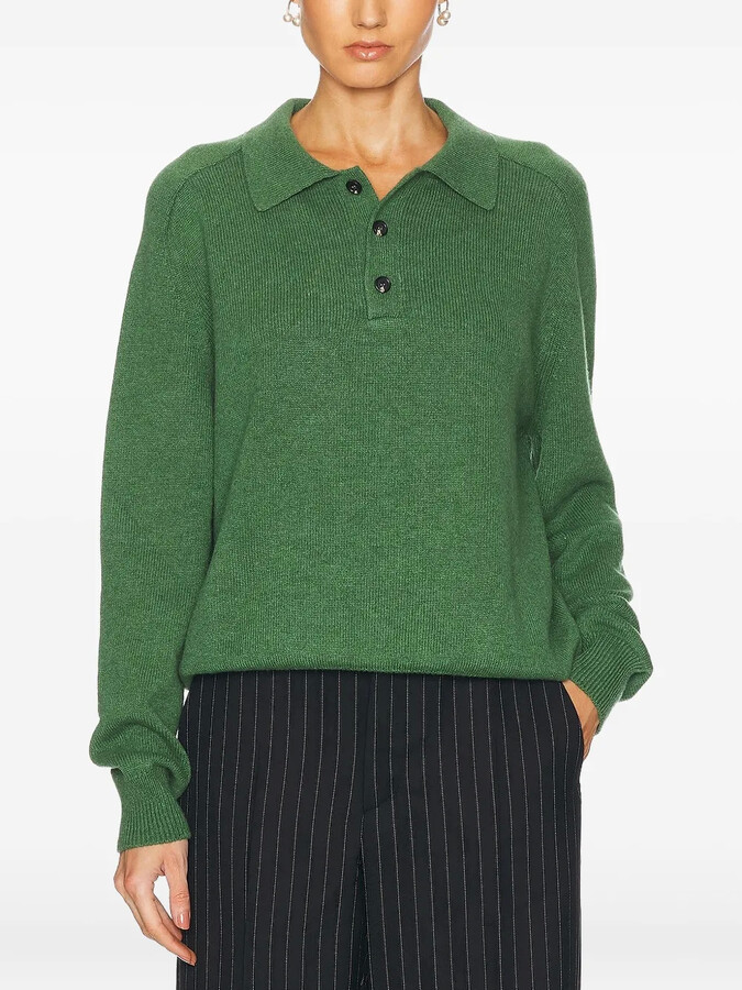 Bode Cashmere Polo Shirt