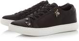 Thumbnail for your product : Kenneth Cole Kam 8 Embellished Satin Trainers