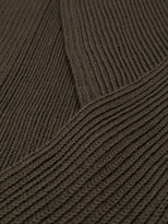 Thumbnail for your product : S.N.S. Herning ribbed knit scarf