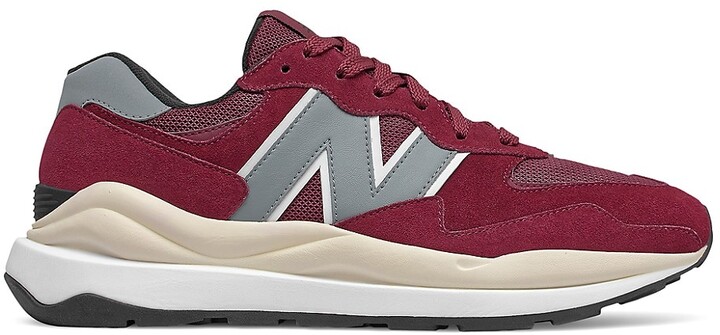 new balance mixed media sneakers