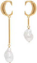 Thumbnail for your product : Chloé Gold Pearl Darcey Earrings