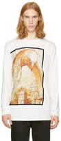 Thumbnail for your product : 3.1 Phillip Lim White Long Sleeve Raven T-Shirt