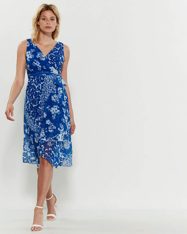 dkny wrap dress