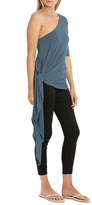 Thumbnail for your product : Miss Shop Steel One Shoulder Tie Side Top