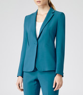 Thumbnail for your product : Reiss Dane ONE BUTTON BLAZER TURKISH BLUE