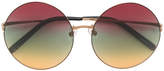 Matthew Williamson round multicoloured sunglasses
