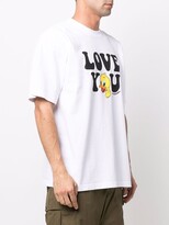 Thumbnail for your product : Dom Rebel graphic-print cotton T-shirt