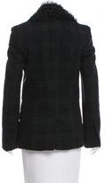 Thumbnail for your product : A.L.C. Wool Shearling Collar Jacket