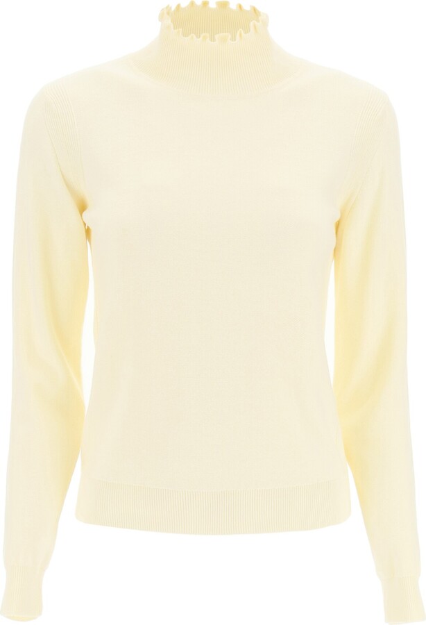 See by Chloe Ruched Neck Sweater - ShopStyle
