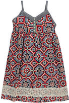 Thumbnail for your product : K.C. Parker Girls 7-16 Stretch Poplin Printed Dress