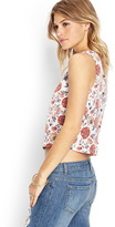 Thumbnail for your product : Forever 21 Down-To-Earth Buttoned Top