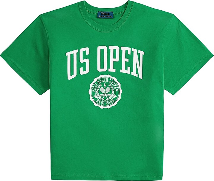 Women's US Open Logo Crewneck T-Shirt - Billiard - Size Large