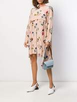 Thumbnail for your product : RED Valentino floral print draped dress