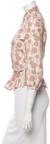 Thumbnail for your product : Mulberry Floral Button-Up Top