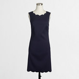 Thumbnail for your product : J.Crew Factory Factory scalloped trim dress