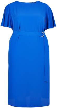 Dorothy Perkins Womens **Dp Curve Cobalt Flutter Sleeve Midi Dress