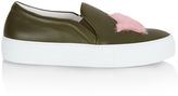 Thumbnail for your product : Joshua Sanders Khaki Star & Heart Slip-On Sneakers