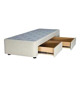 Sealy Spacesaver Pistachio King Single Base Right Drawers