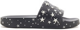 Thumbnail for your product : Tory Burch Star Studded Printed Leather Slides