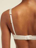 Thumbnail for your product : Fleur of England Floral-lace Balconette Bra - Womens - Light Pink
