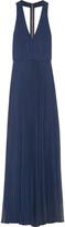 Thumbnail for your product : Alice + Olivia Pleated georgette gown