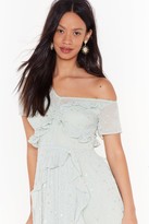 Thumbnail for your product : Nasty Gal Womens She's a Movie Star One Shoulder Maxi Dress - Green - 6