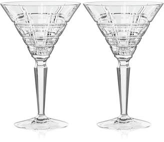 Marquis by Waterford Crosby Martini, Pair