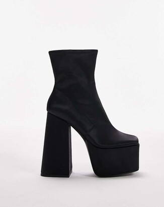 topshop beige boots