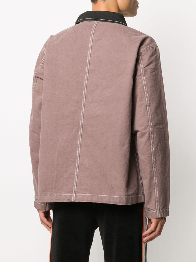Stussy Brushed Moleskin Chore Jacket ShopStyle